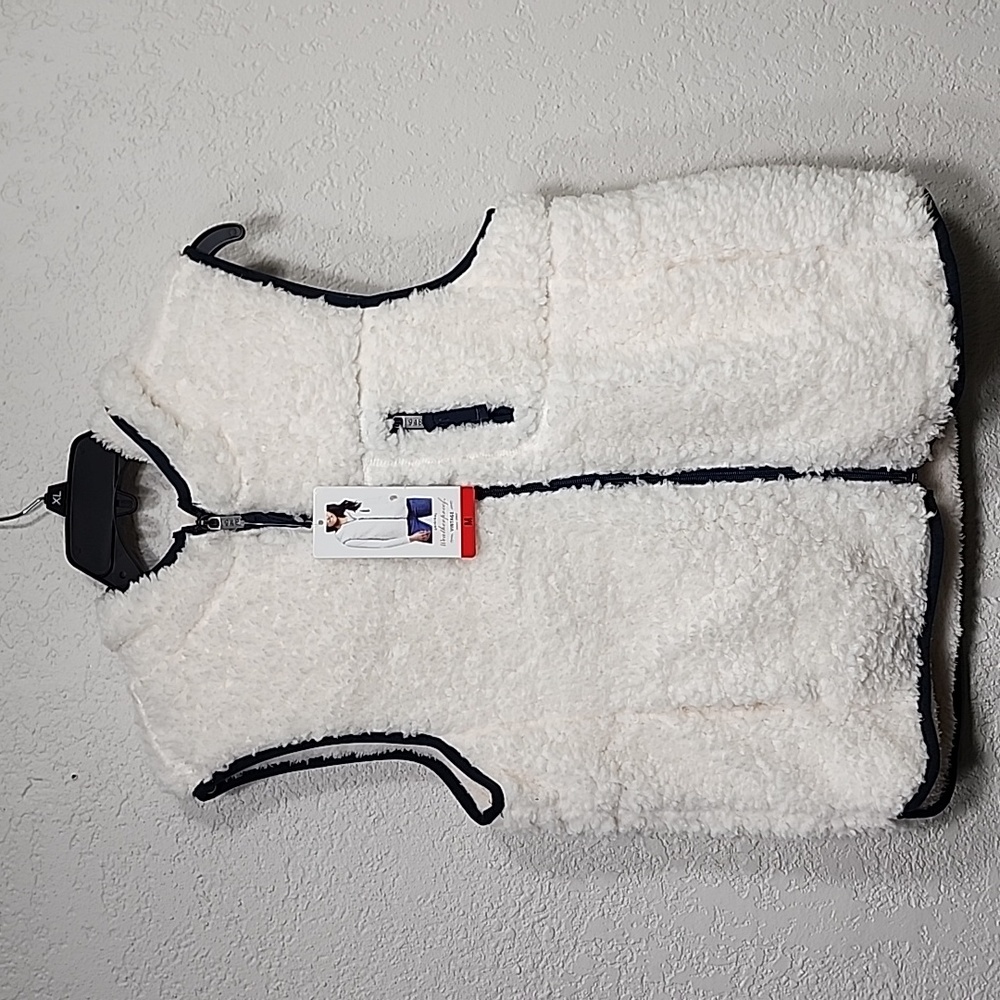 NWT Weatherproof Vintage Comfy Vest White Women's SZ.M